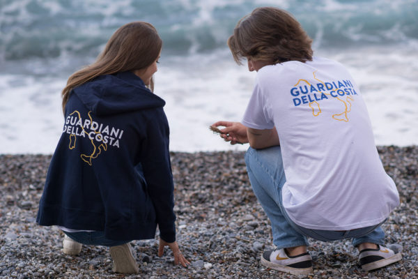 Guardiani della costa al lavoro